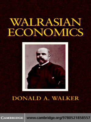 cover image of Walrasian Economics